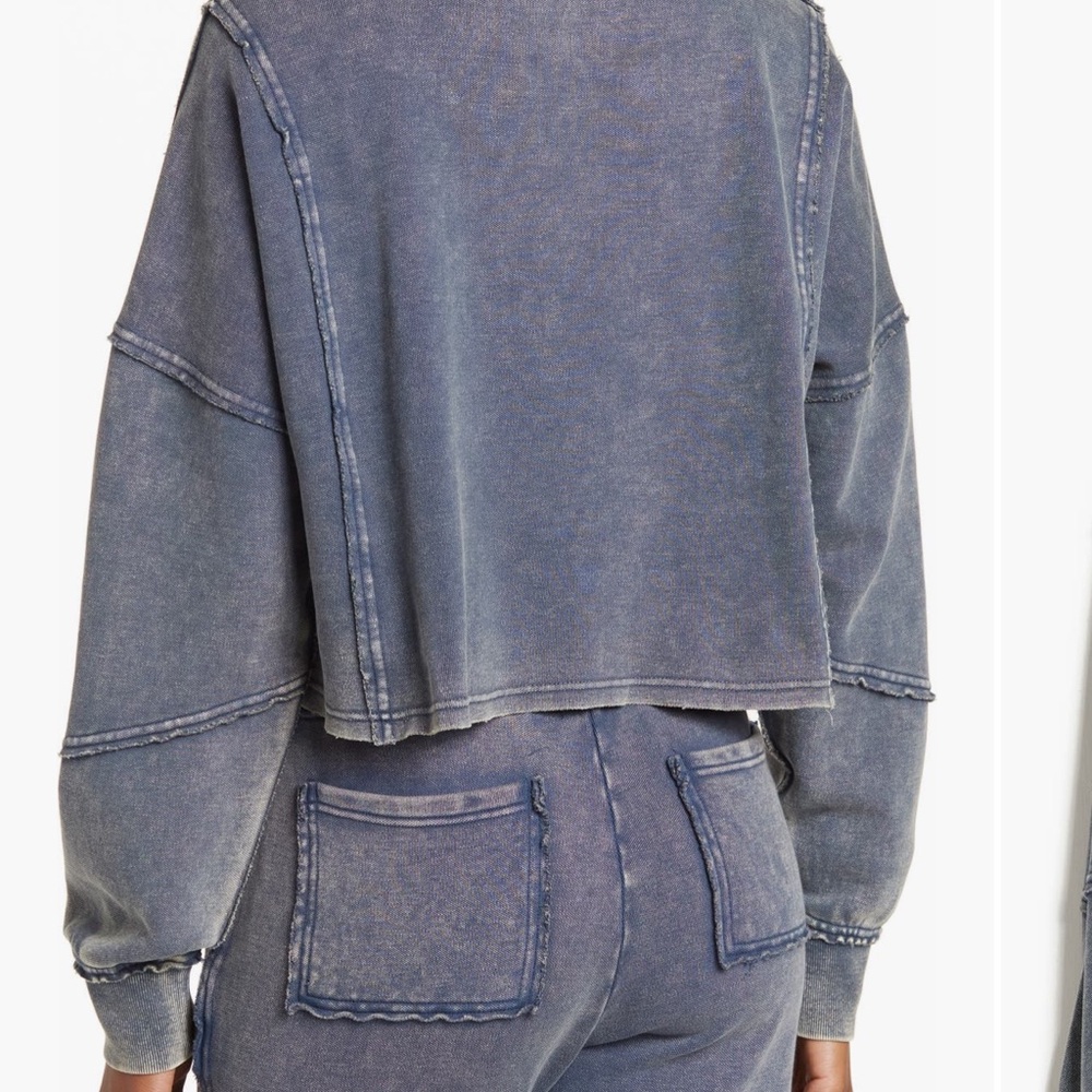 Women’s Washed Blue jogger set